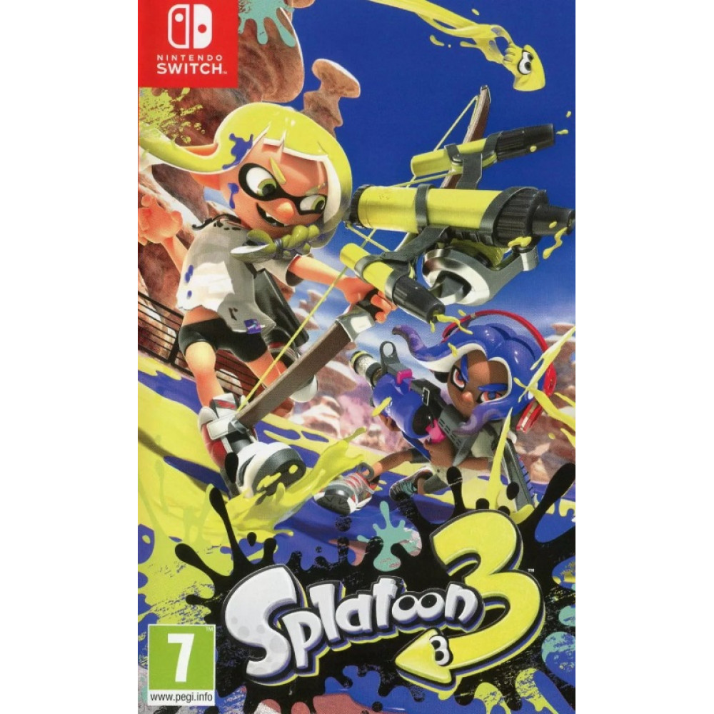 Splatoon 3 [Nintendo Switch, русская версия] (Б/У)