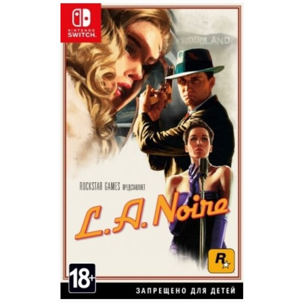 L.A.Noire [Nintendo Switch, русские субтитры] (Б/У)