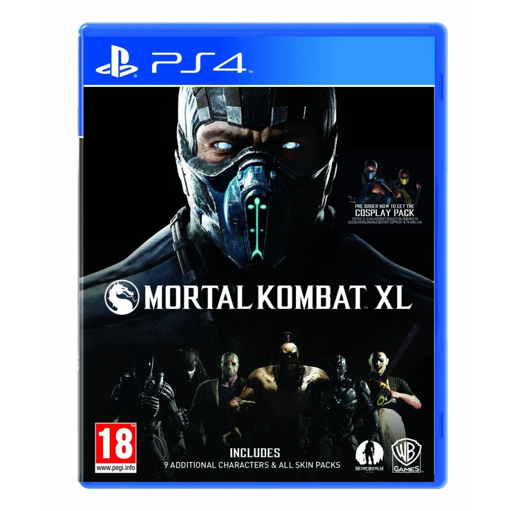 Mortal Kombat XL [PS4, русские субтитры] (Б/У)