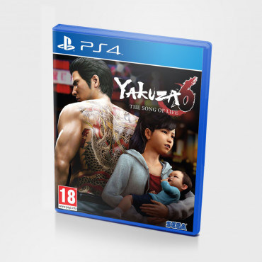 Yakuza 6: The Song of Life [PS4, английская версия] (Б/У)