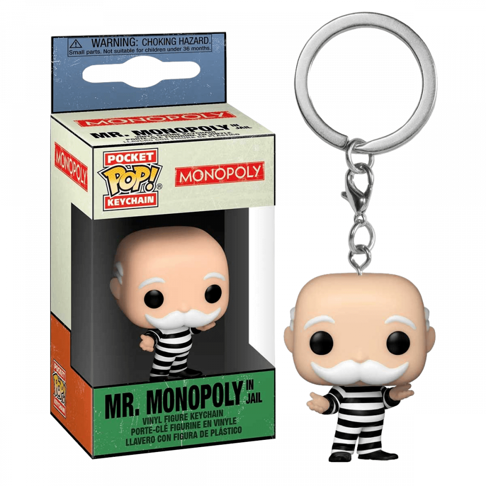 Брелок Funko Pocket POP! Keychain: Monopoly: Criminal Uncle Pennybags 51899-PDQ