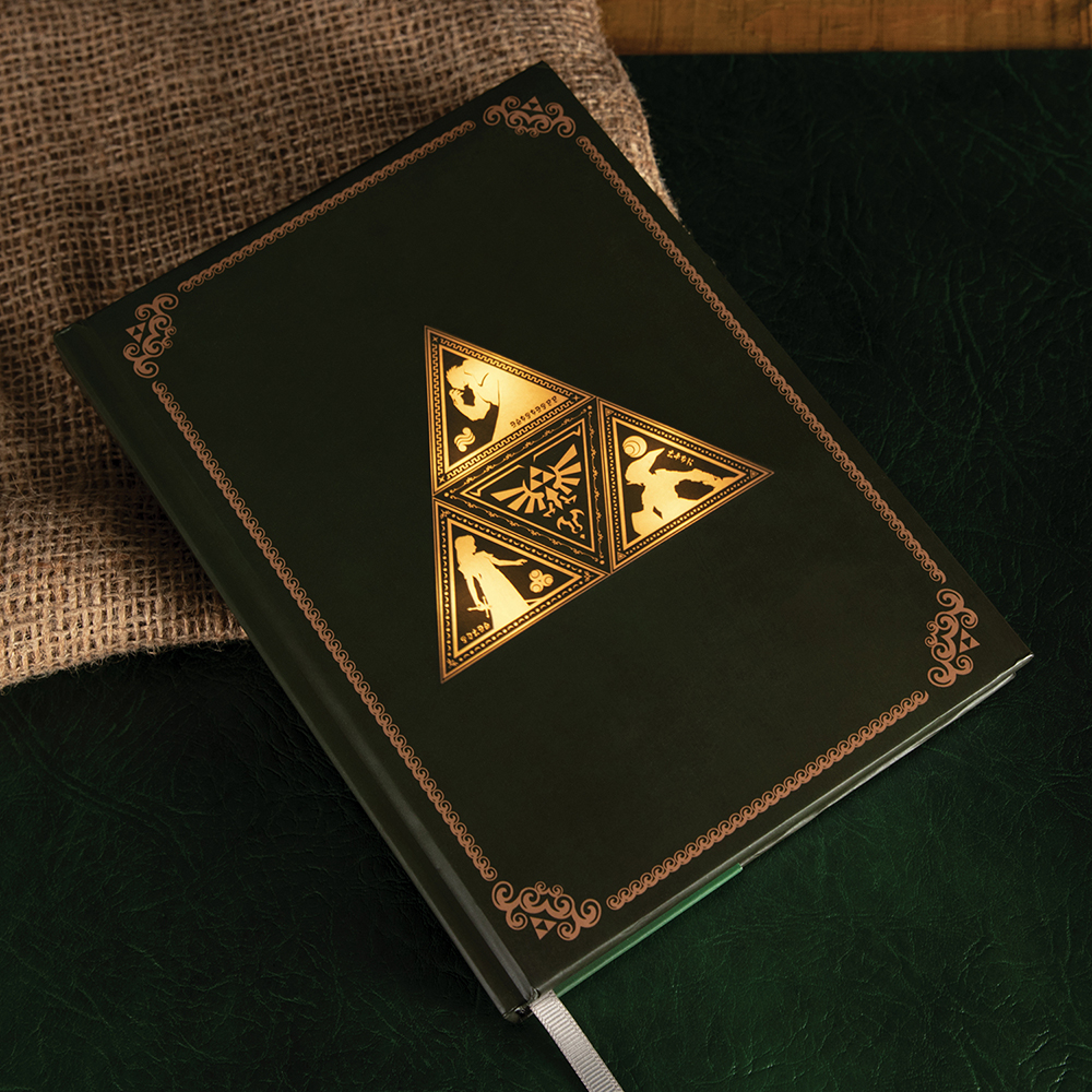 Записная книжка The Legend Of Zelda Triforce Light Up Notebook PP5097NN