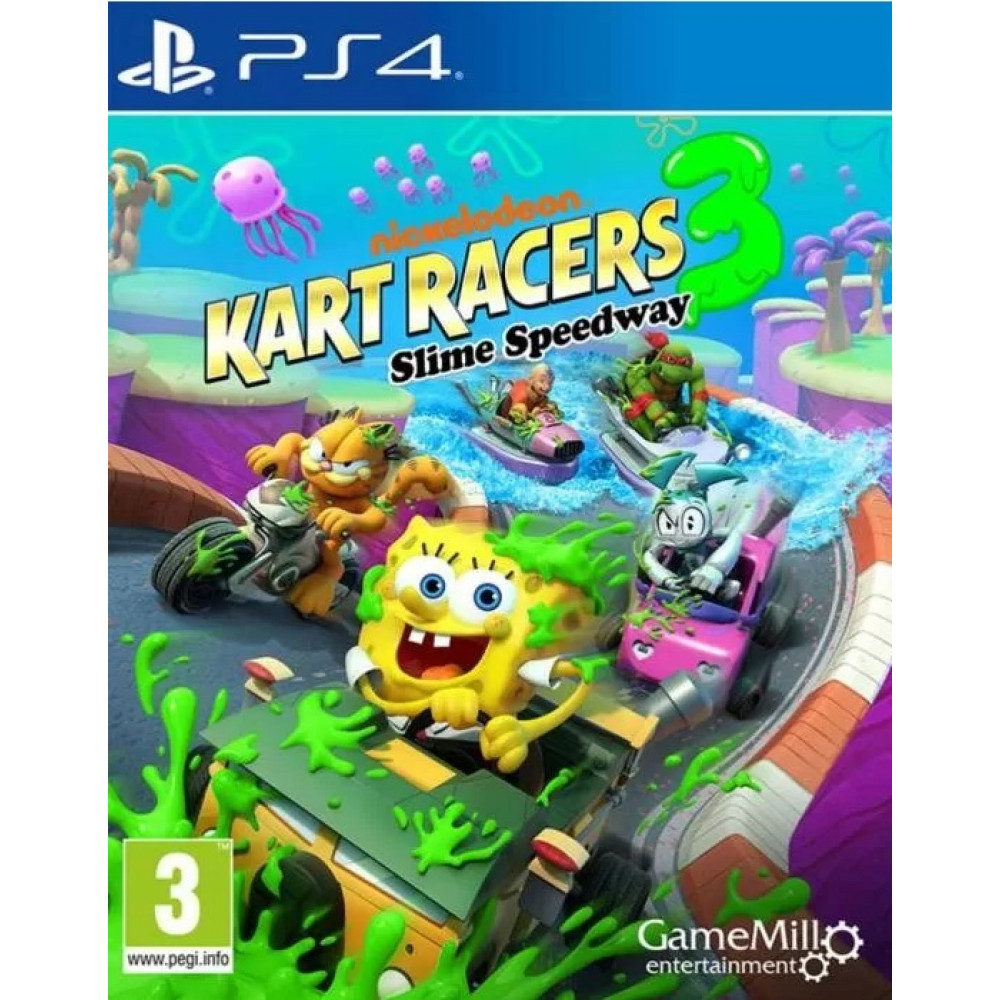 NICKELODEON KART RACERS 3: SLIME SPEEDWAY [PS4, английская версия]