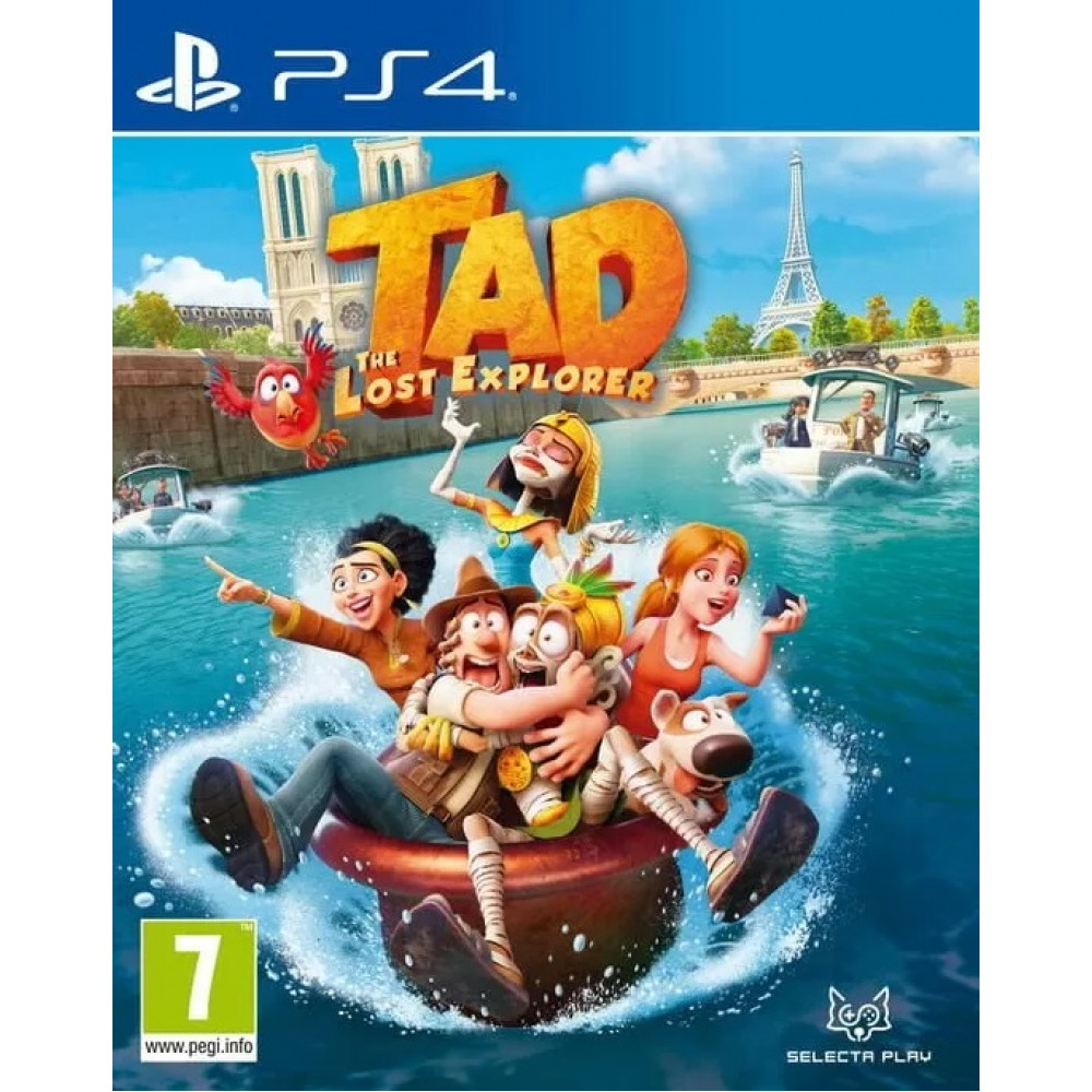 Tad The Lost Explorer and The Emerald Tablet [PS4, английская версия]