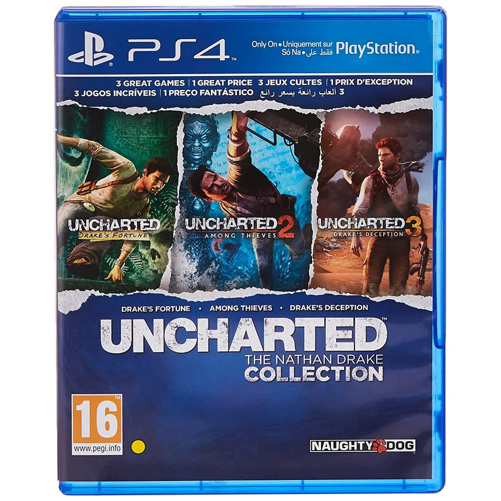 Uncharted: The Nathan Drake Collection  [PS4, русские субтитры]