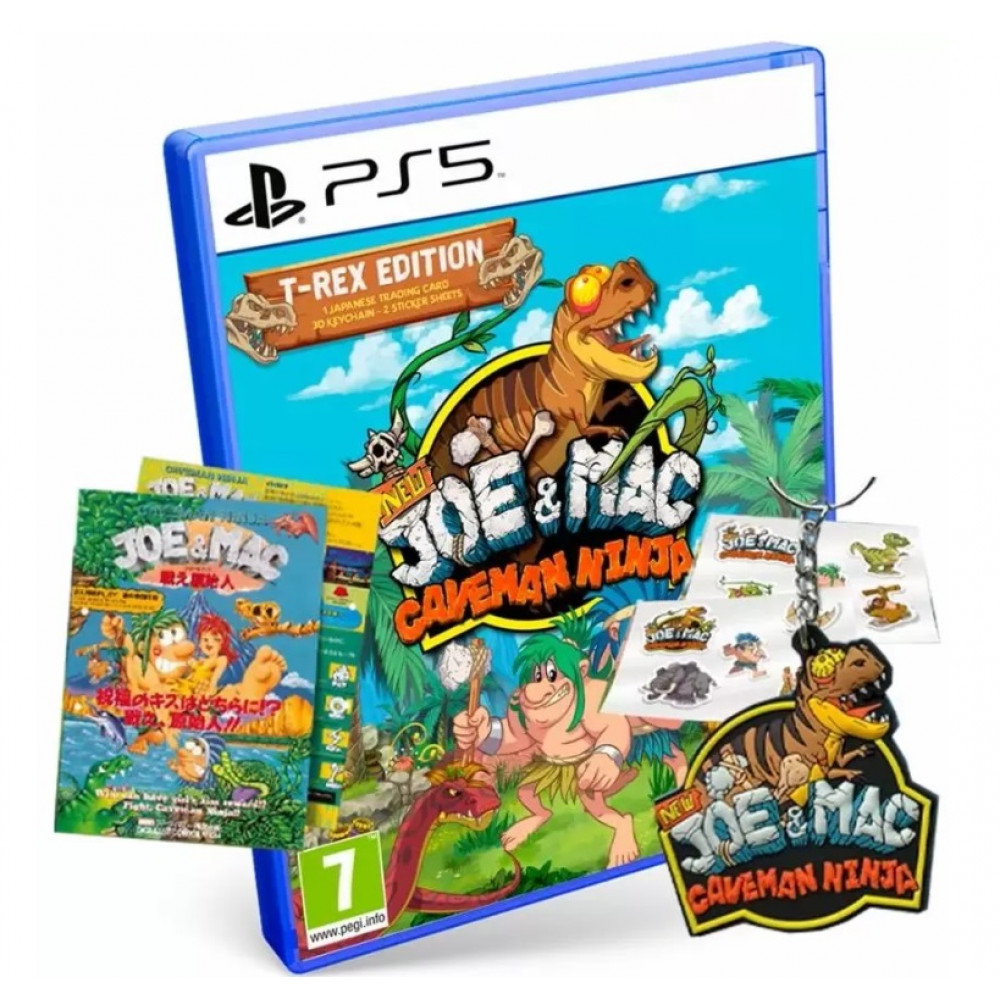 New Joe & Mac: Caveman Ninja - Limited Edition [PS5, русские субтитры]